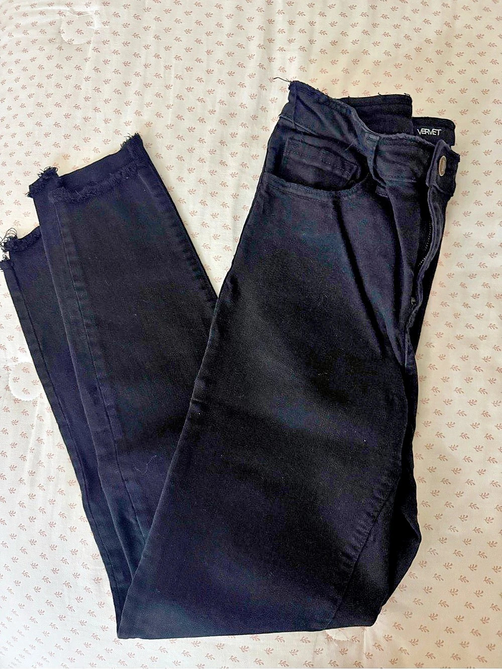 Vervet Ankle Skinny Black